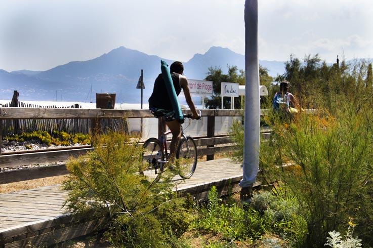 camping les castors cycling activity