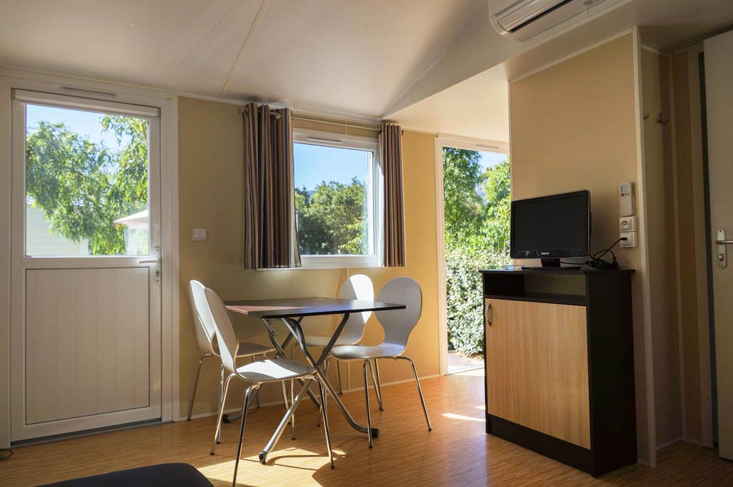 Mobil Home Revelatta camping stay Corsica