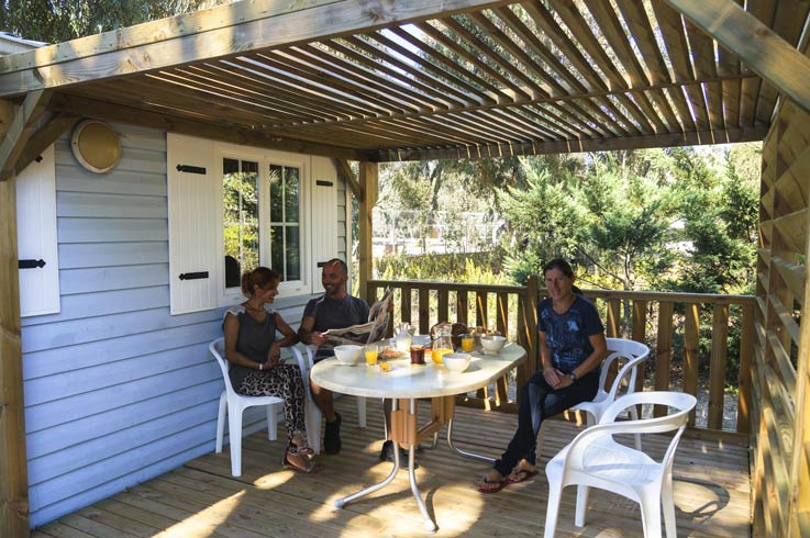 Mobil Home Arinella outdoor camping Corsica