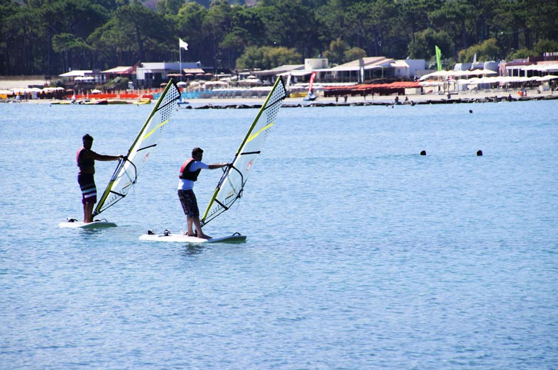 sailing activity at Beaver campsite