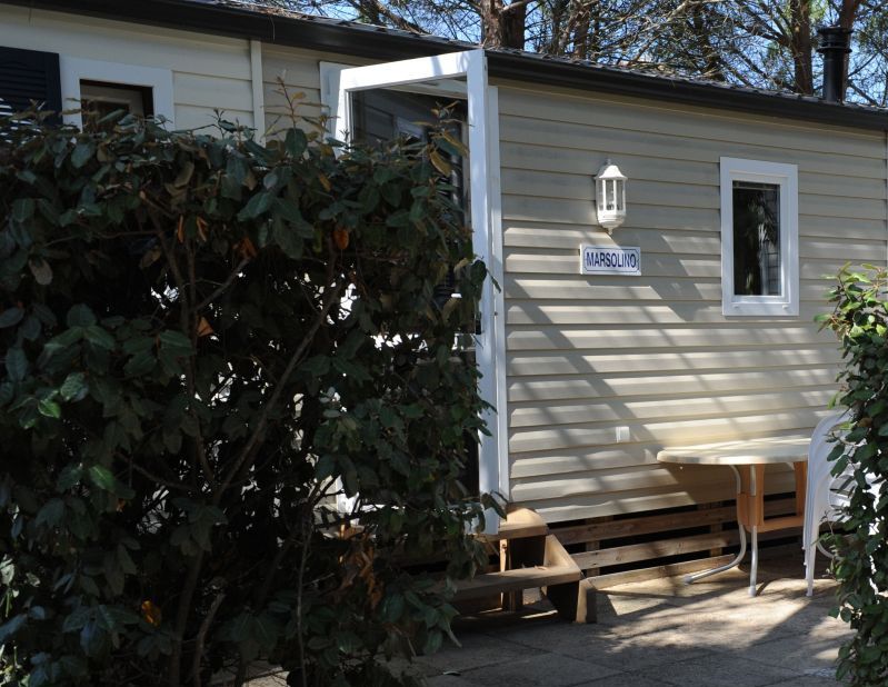 Mobile Home Caldanu campsite Corsica