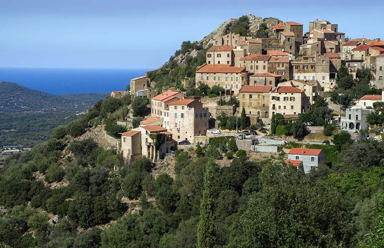 les villages en Corse