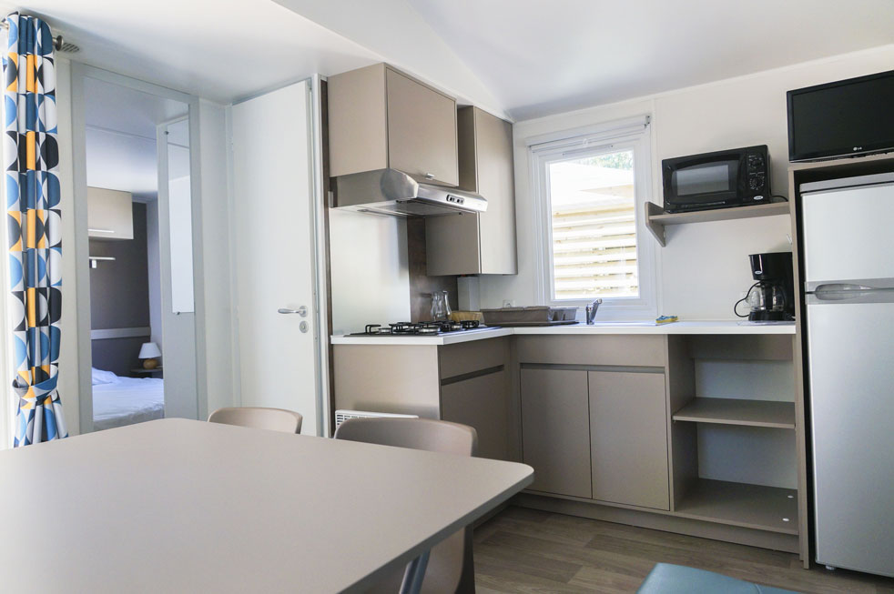 Mobil Home Palombagia kitchen