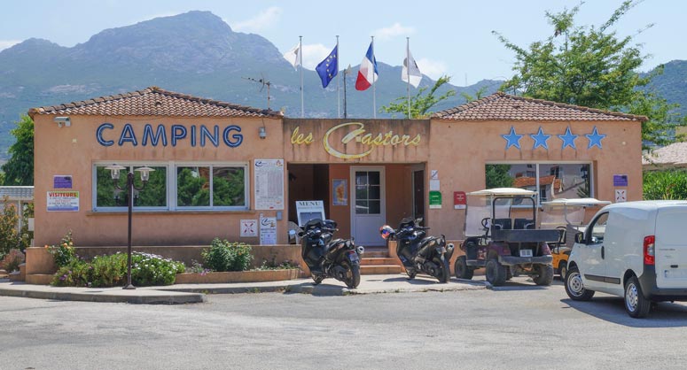 outdoor home Campsite Les Castors