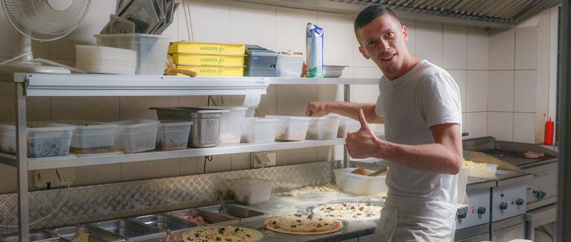 gastronomy restaurant camping Corsica.