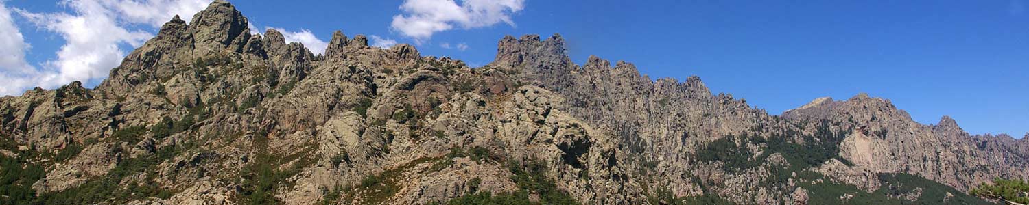 mountain camping Corsica